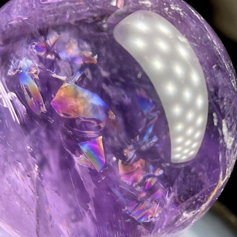 ラベンダーアメジスト【紫水晶】スフィア○丸玉◇天然石