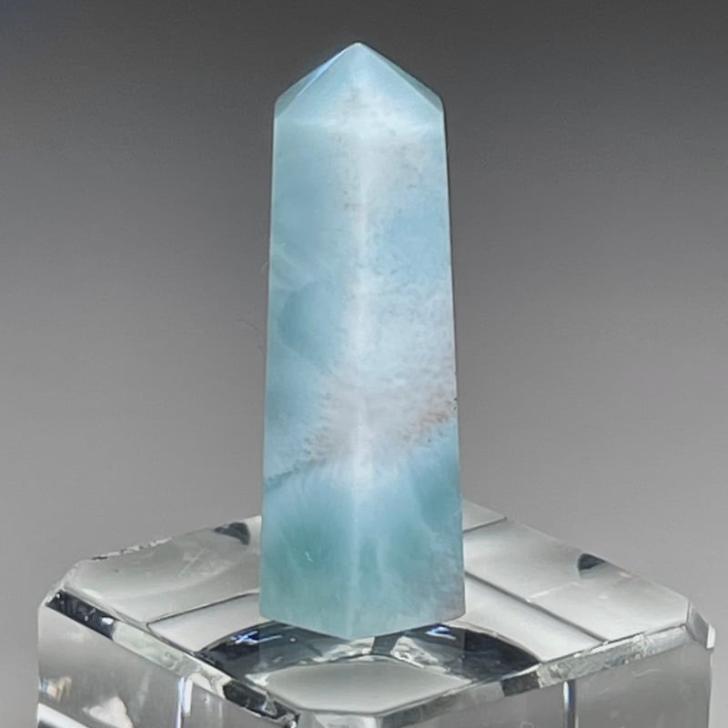 ラリマーポイント 三大ヒーリングストーン ラリマー タワー 六角柱 ラリマー【ブルーペクトライト】ミニ タワー◇ポイント◇六角柱