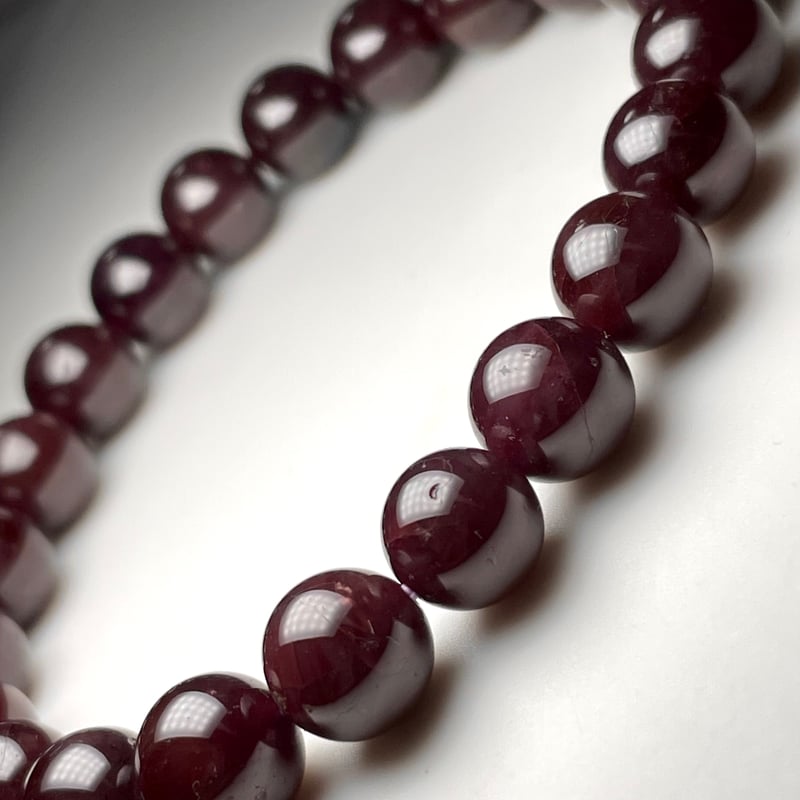 スター ガーネット【柘榴石】ブレスレット◇天然石◇パワーストーン