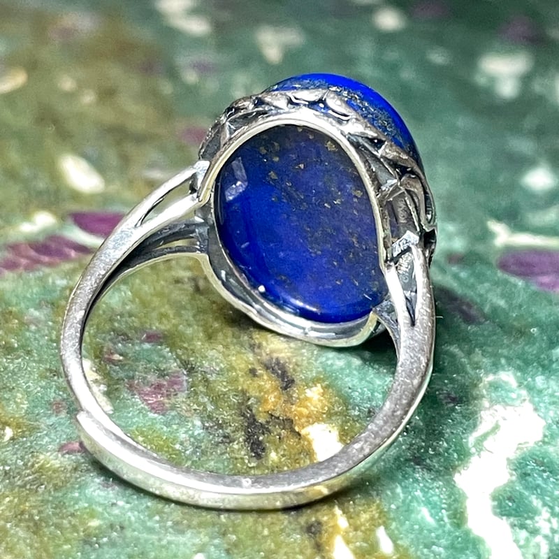 ラピスラズリーリング ラピスラズリ リング ラピスラズリ 指輪 | Momi Accessory