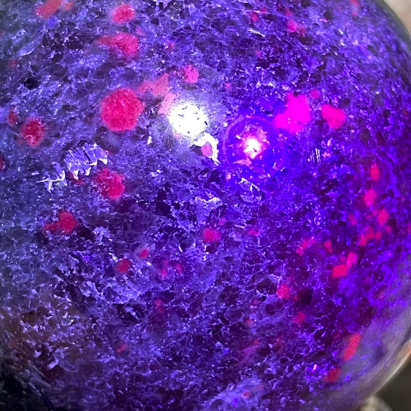 ルビーインカイヤナイト【フックサイト共生】丸玉○スフィア○天然石