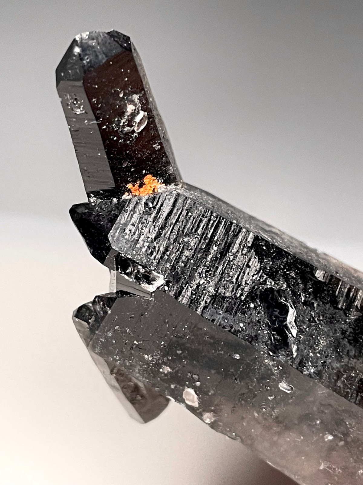 極上モリオン【黒水晶】ポイント◇クラスター◇天然石 極上モリオン【黒水晶】ポイント◇クラスター◇天然石
