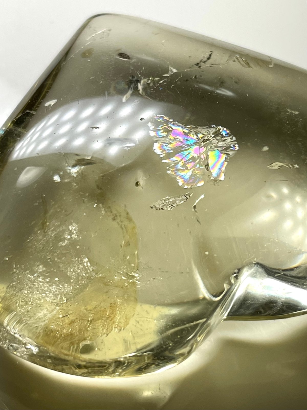 hhkk様 高品質 シトリン パーム 握り石 透明感 シトリン【黄水晶