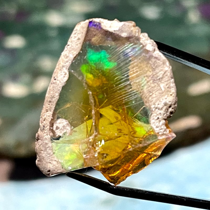 オパール【レインボーオパール】原石◇天然石◇パワーストーン