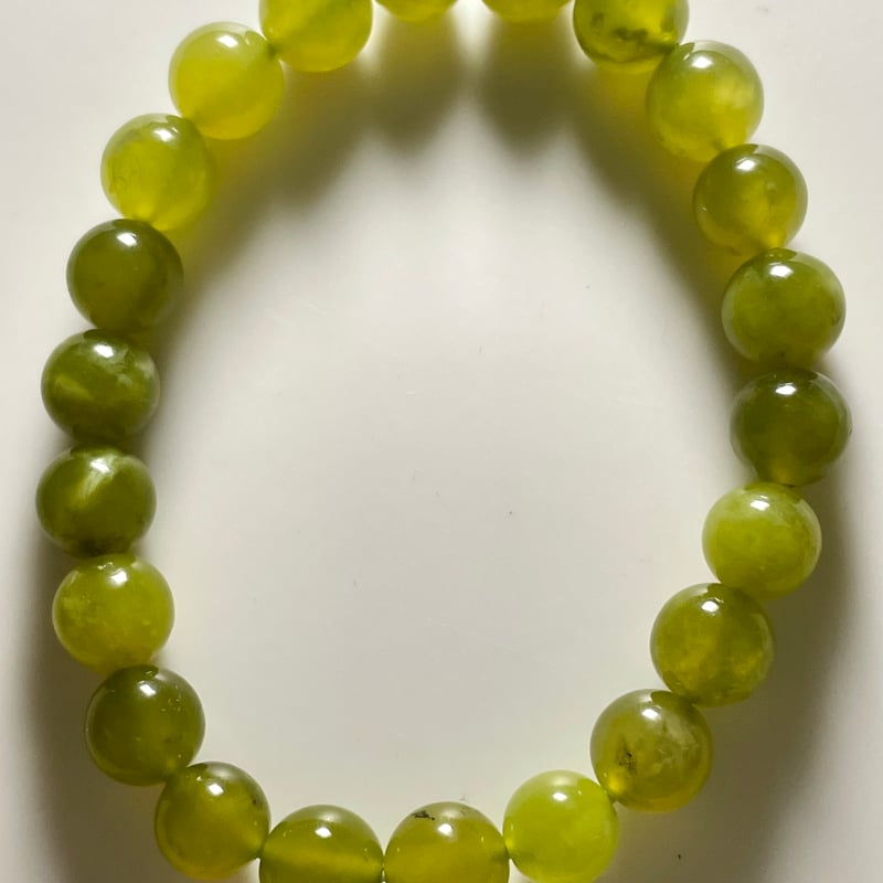 ミルキー サーペンティン【蛇紋石】ブレスレット◇天然石