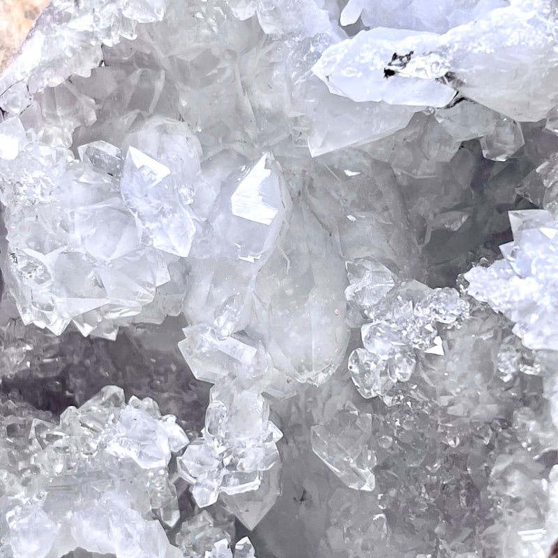 水晶【モロッコ産】ジオード【晶洞】ペアタイプ◇天然石◇パワース