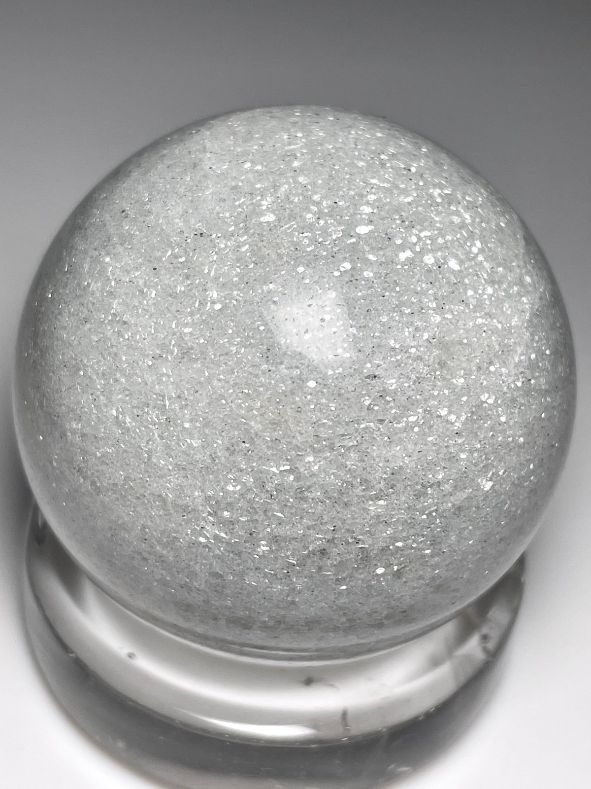 シルバー ストロベリー クォーツ スフィア シルバーストロベリー