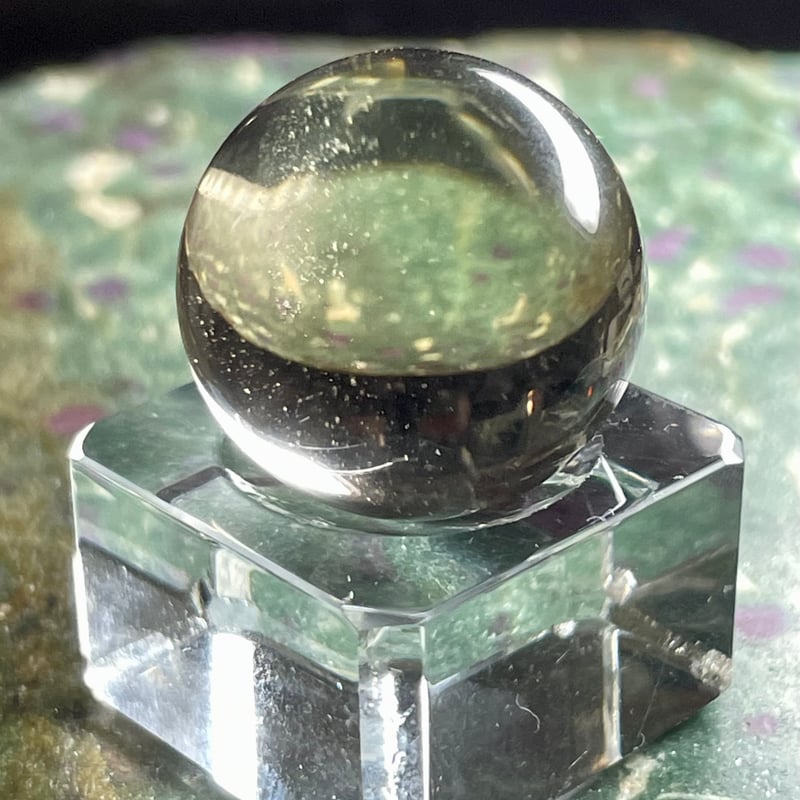 レモンクォーツ【硫黄水晶】丸玉○スフィア◇ファントム◇天然石