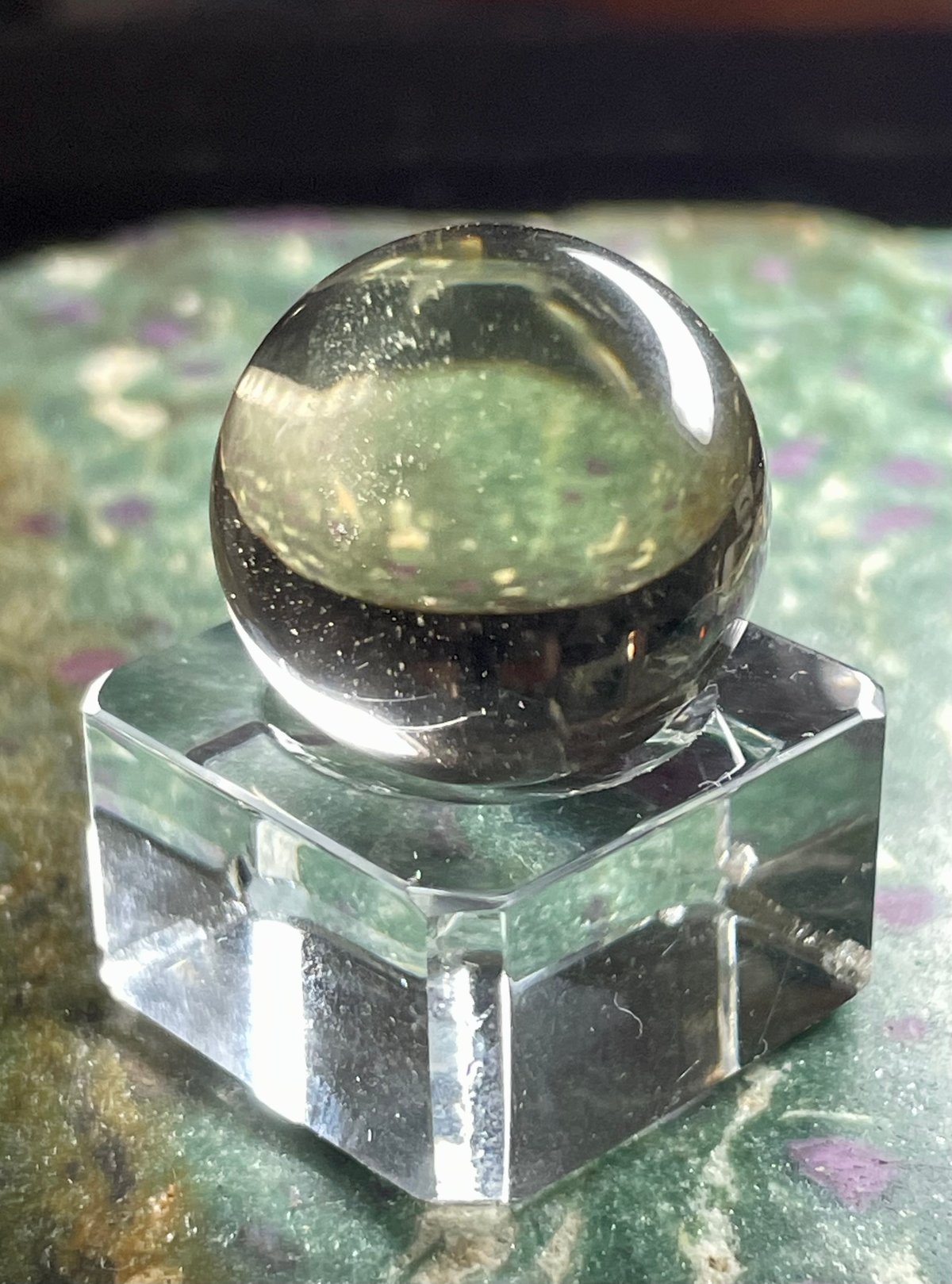 レモンクォーツ【硫黄水晶】丸玉○スフィア◇ファントム◇天然石