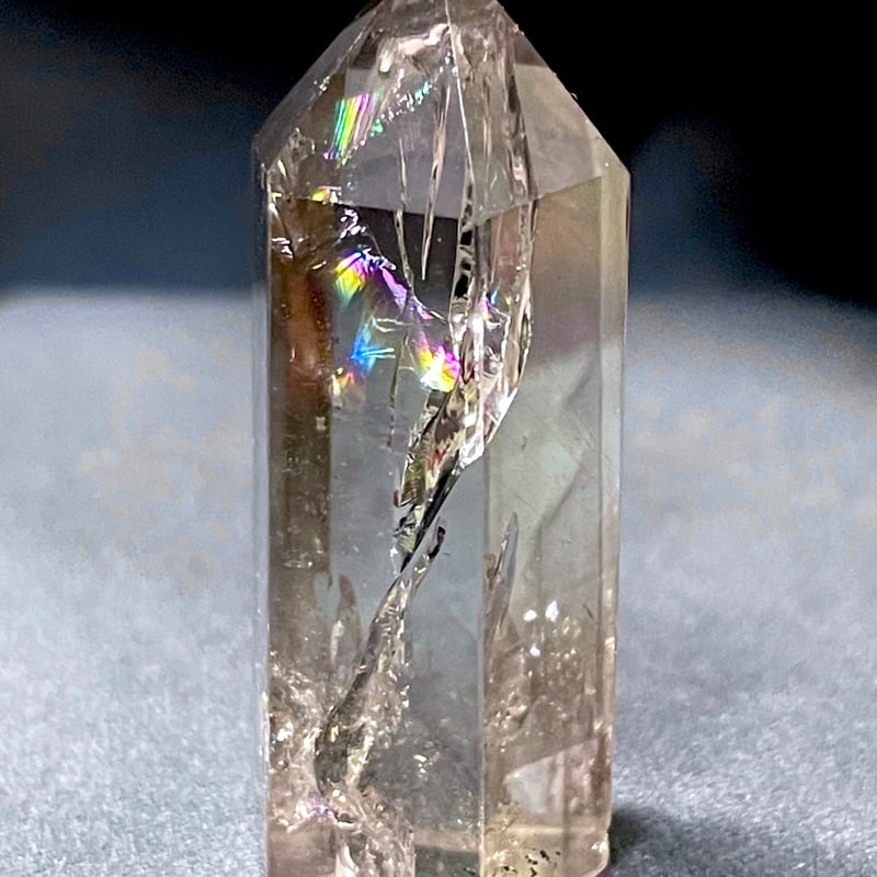 スモーキークォーツ【煙水晶】六角柱◇ミニタワー◇ポイント◇天然石
