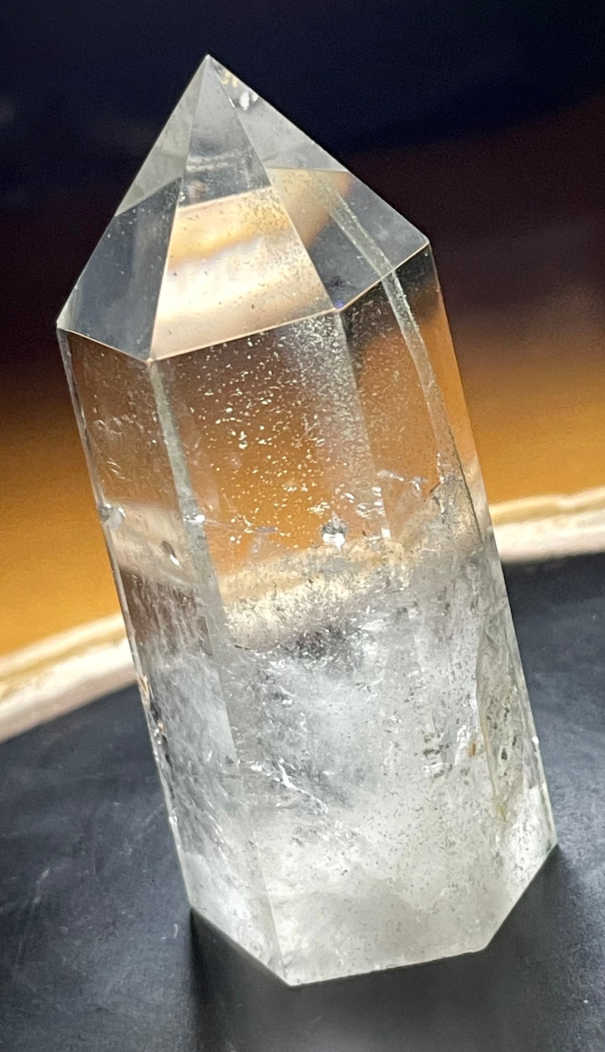 水晶【クリアクオーツ】六角柱◇タワー◇ポイント◇天然石