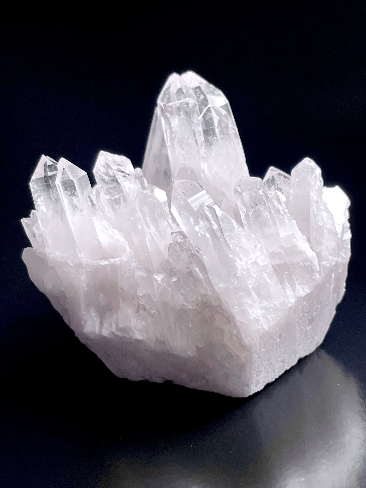 超透明【水晶】クリスタル◇クラスター◇針状ポイント◇天然石 