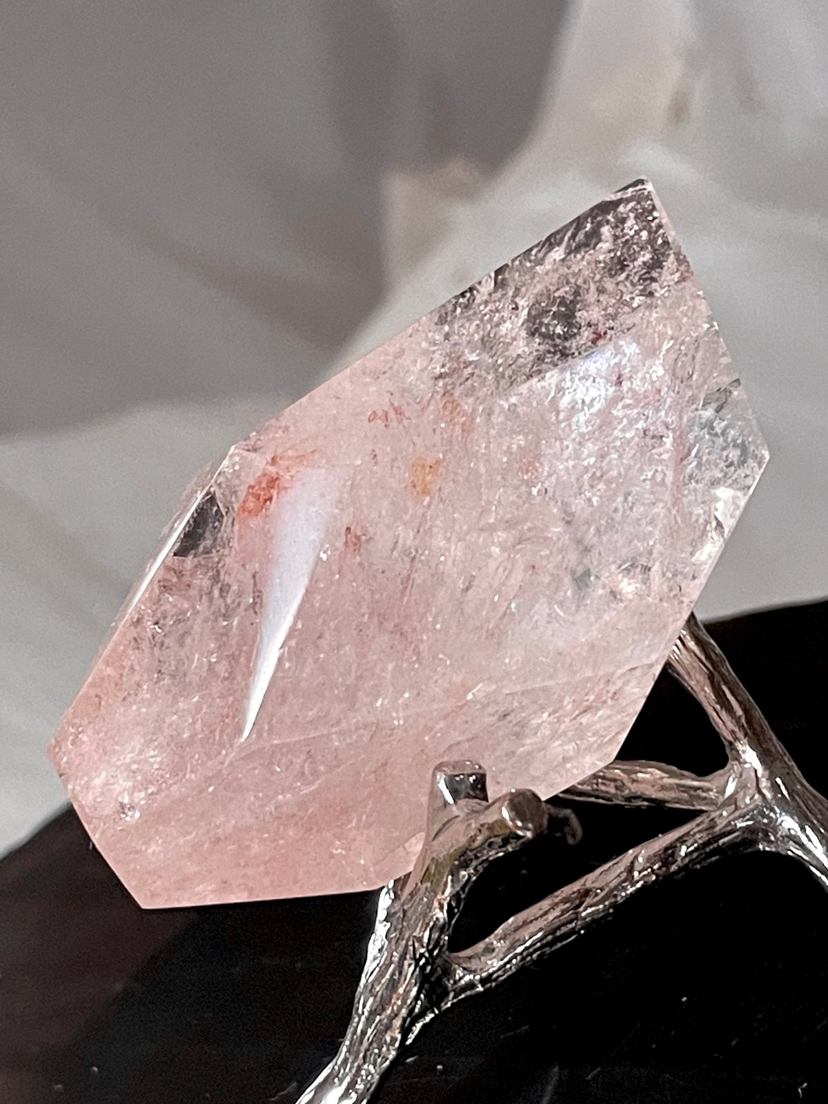 ピンククォーツ【ピンクアゼツライト】フリーフォーム◇天然石