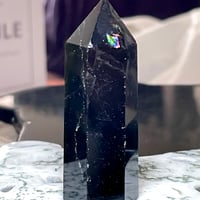 モリオン【黒水晶】タワー◇六角柱◇ポイント◇天然石◇パワーストーン