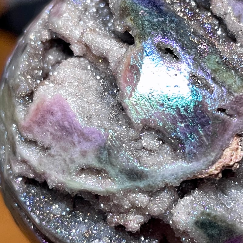 オーラ スファレライト【閃亜鉛鉱】卵型◇天然石◇パワーストーン