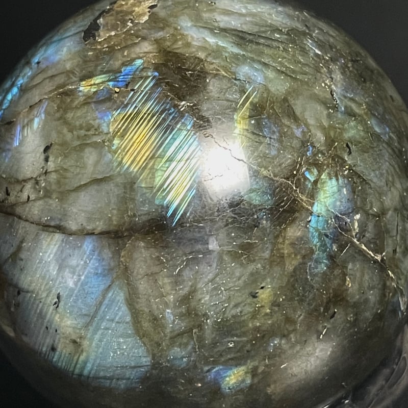 ラブラドライト】スフィア○丸玉○ブルーシラー◇天然石