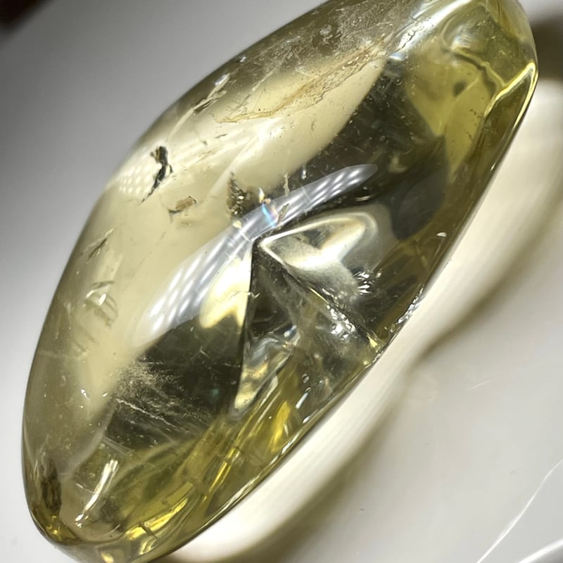 hhkk様 高品質 シトリン パーム 握り石 透明感 シトリン【黄水晶