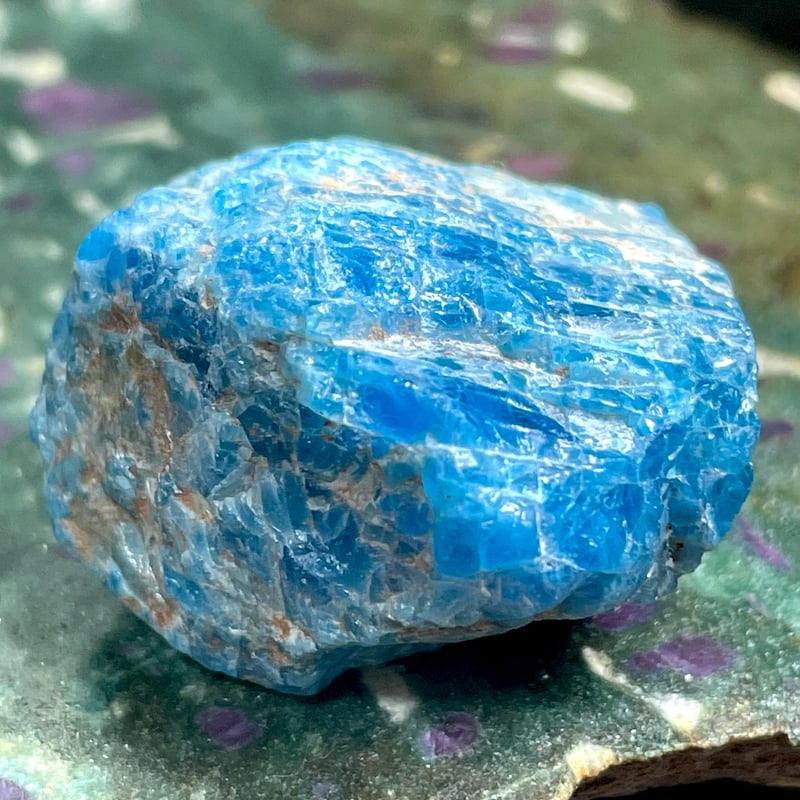 ブルー アパタイト【燐灰石】 原石◇鉱物◇天然石◇パワーストーン