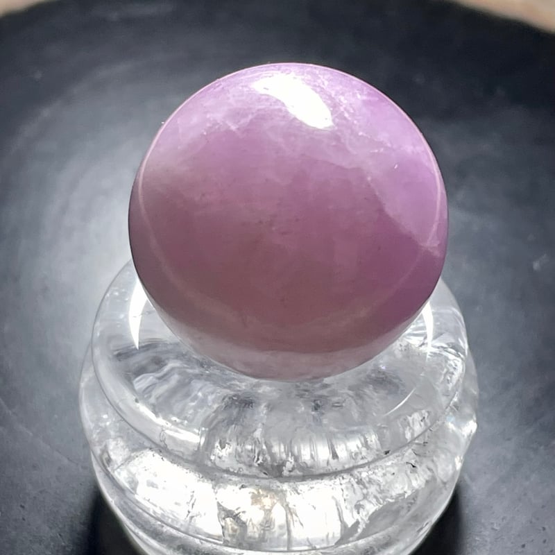 クンツァイト【リチア輝石】丸玉○スフィア◇天然石◇パワーストーン