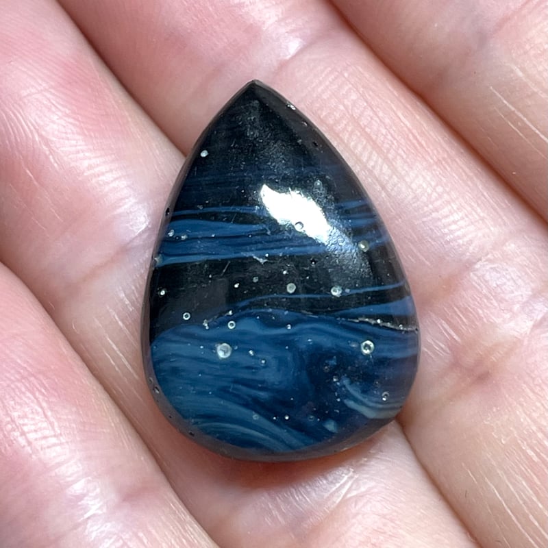 シバーアゲート】カボション◇ルース◇天然石◇パワーストーン