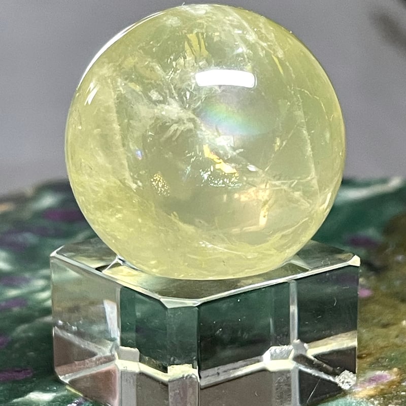 【縁起物】　巨大　シトリン　黄水晶　丸玉　パワーストーン　k9 縁起物】 巨大 シトリン 黄水晶 丸玉 パワーストーン k9