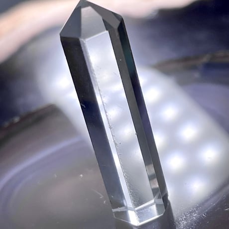 水晶【ヒマラヤ山脈・マニカラン産】ミニタワー◆六角柱ポイント◆天然石◆パワーストーン