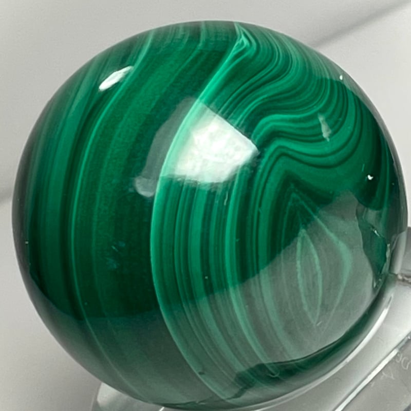 マラカイト(孔雀石)スフィア