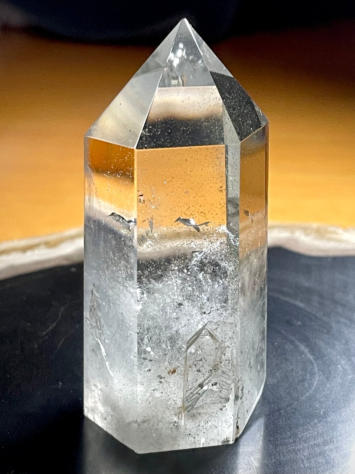 水晶【クリアクオーツ】六角柱◇タワー◇ポイント◇天然石
