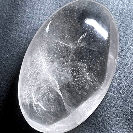水晶【クリアクオーツ】パーム◆握り石◆天然石◆パワーストーン