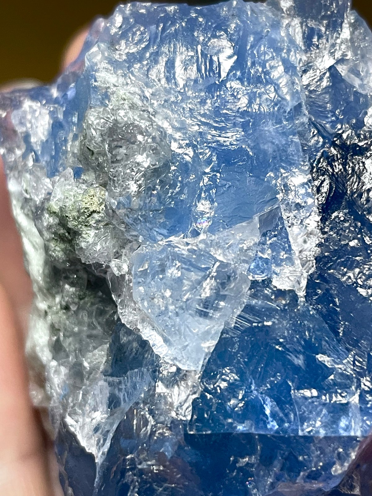 ブルーフローライト【蛍石】原石◇鉱物◇天然石◇パワーストーン