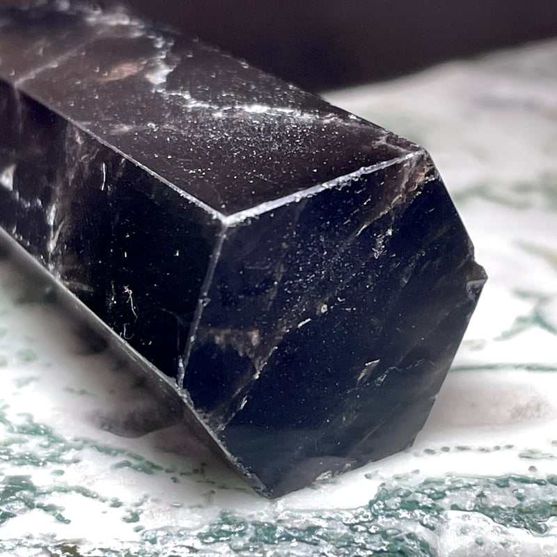 モリオン【黒水晶】タワー◇六角柱◇ポイント◇天然石◇パワーストーン