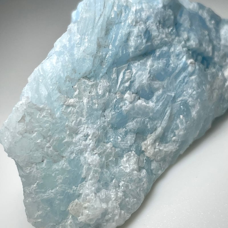 パワーストーン天然石アラゴナイト青色あられ石232gNo.347