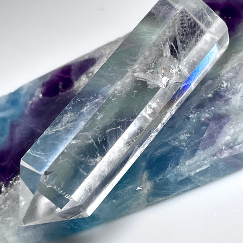 【保障できる】 天然☆水晶【クリアクオーツ】六角柱◇タワー◇ポイント◇天然石 置物