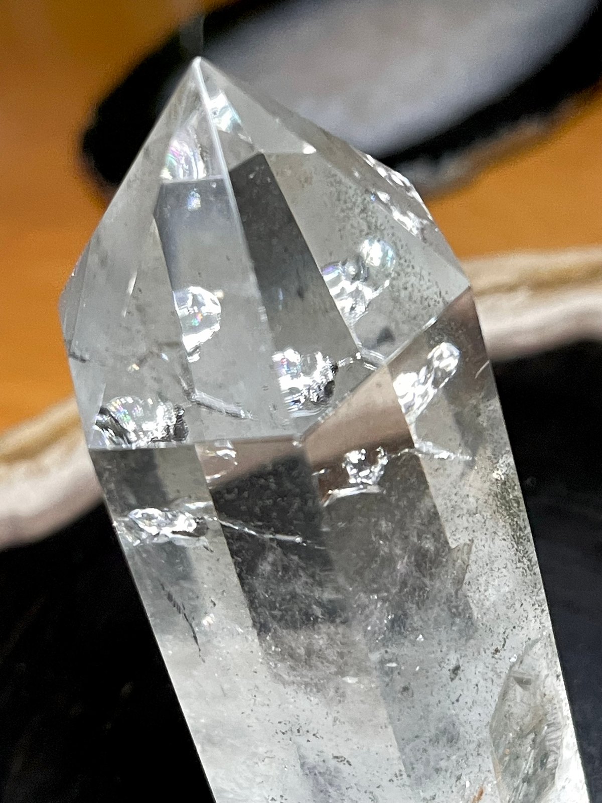 水晶【クリアクオーツ】六角柱◇タワー◇ポイント◇天然石 水晶【クリアクオーツ】六角柱◇タワー◇ポイント◇天然石