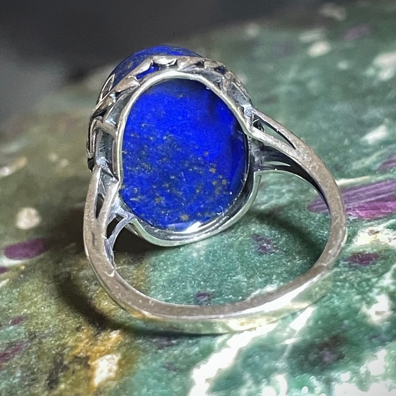 ラピスラズリ【青金石】指輪◇リング◇天然石◇パワーストーン