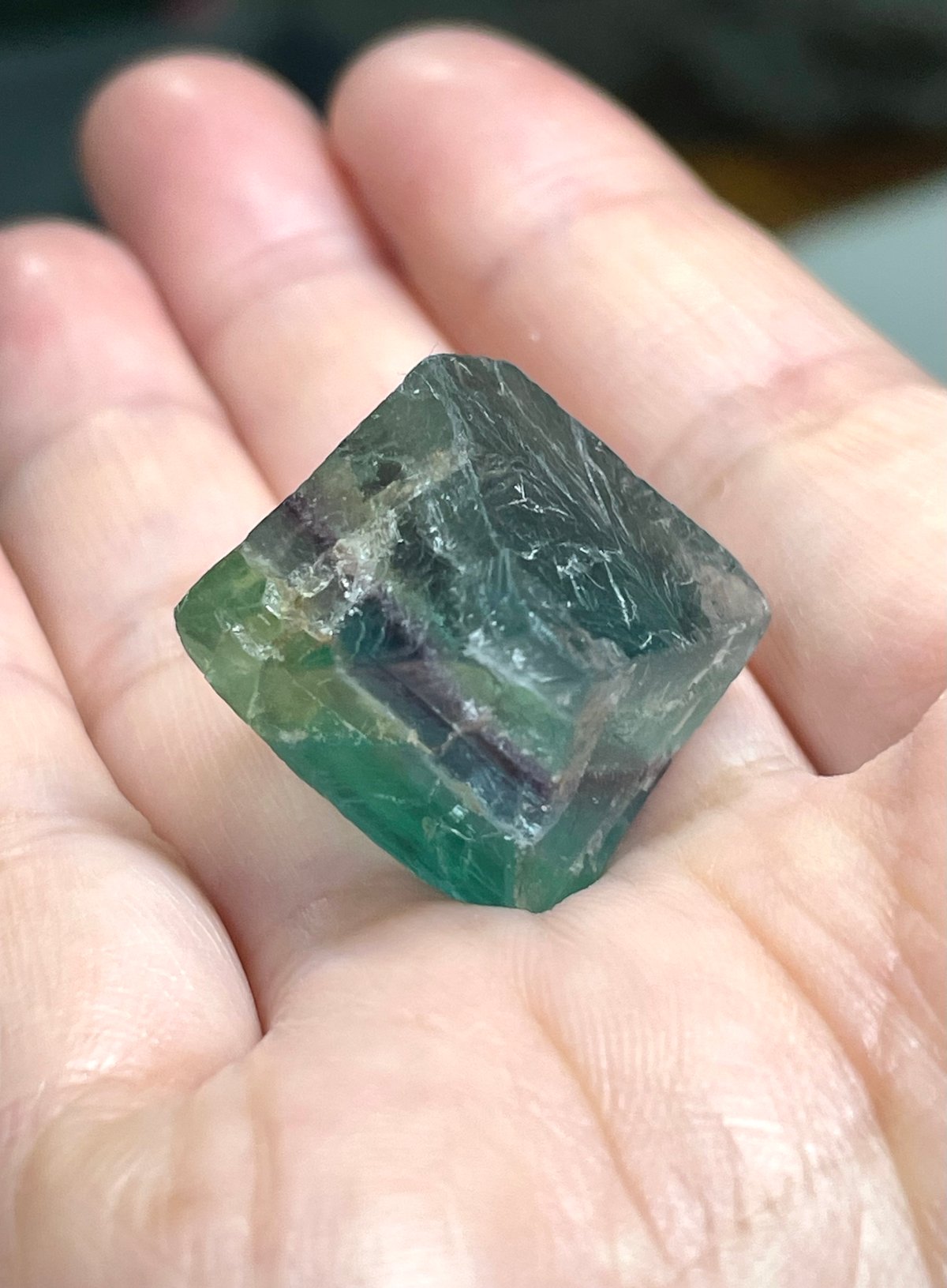 フローライト【蛍石】八面体◇原石◇結晶◇天然石◇パワーストーン