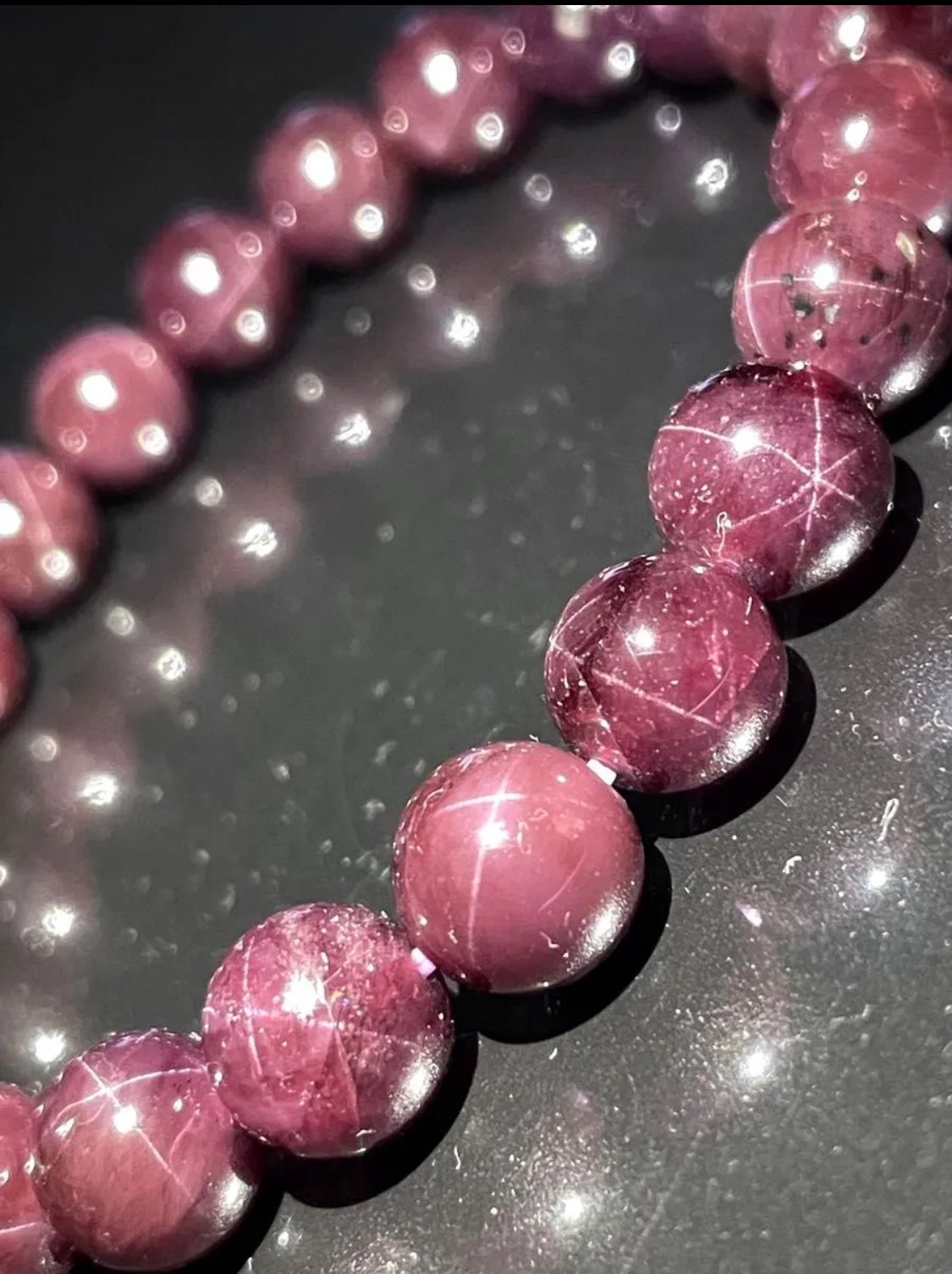 スター ガーネット【柘榴石】ブレスレット◇天然石◇パワーストーン