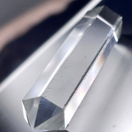 水晶【ヒマラヤ山脈・マニカラン産】ミニタワー◆六角柱ポイント◆天然石◆パワーストーン