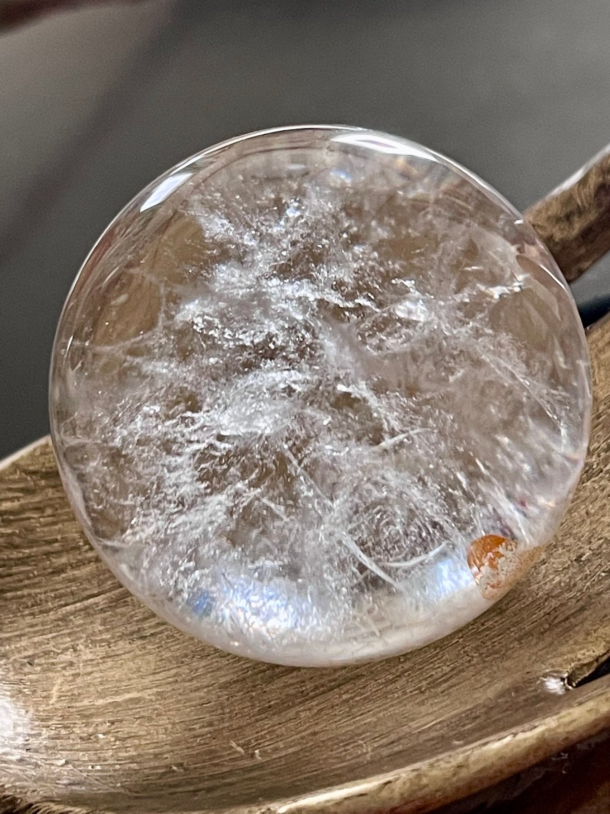 天然水晶【クリアクォーツ】丸玉○スフィア◇天然石◇パワーストーン