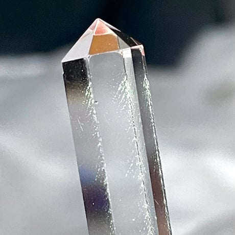水晶【ヒマラヤ山脈・マニカラン産】ミニタワー◆六角柱ポイント◆天然石◆パワーストーン