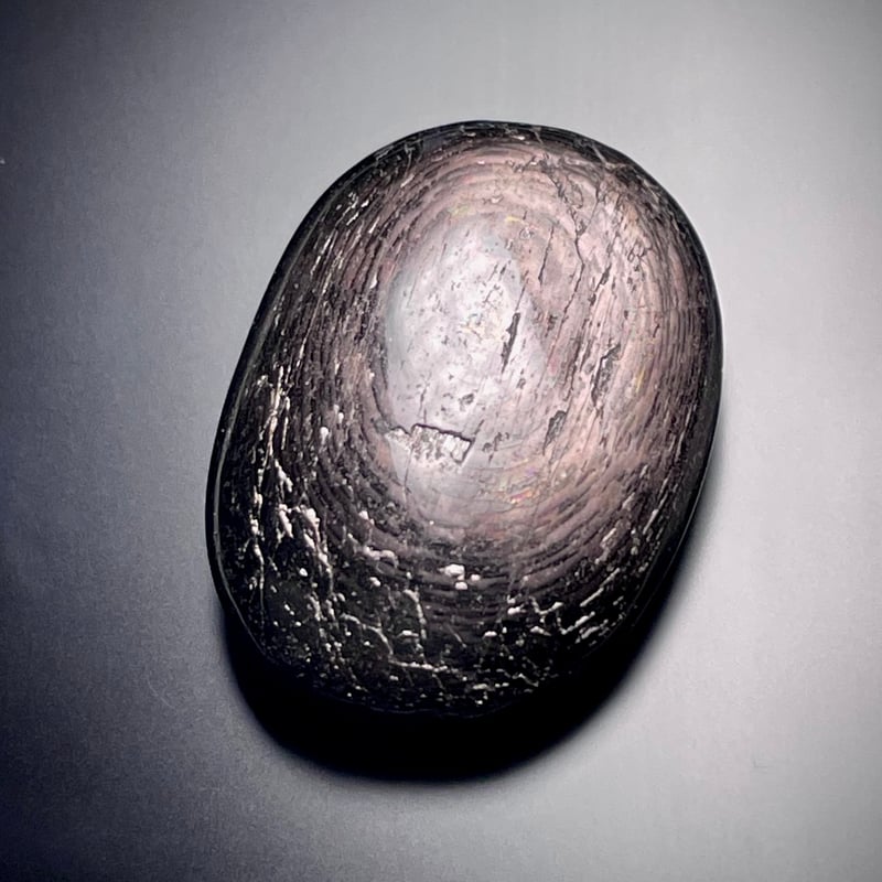 ハイパーシーン【紫蘇輝石】タンブル◇カボション◇天然石