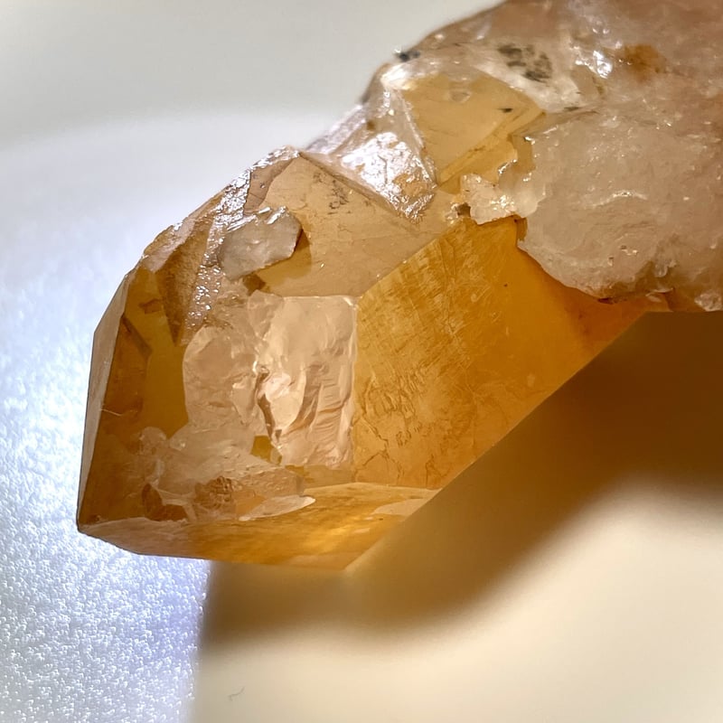 タンジェリンクォーツ【蜜柑水晶】クラスター☆疲労回復☆天然石 タンジェリンクォーツ【蜜柑水晶】クラスター☆疲労回復☆天然石
