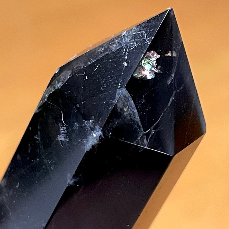 モリオン【黒水晶】タワー◇六角柱◇ポイント◇天然石◇パワーストーン