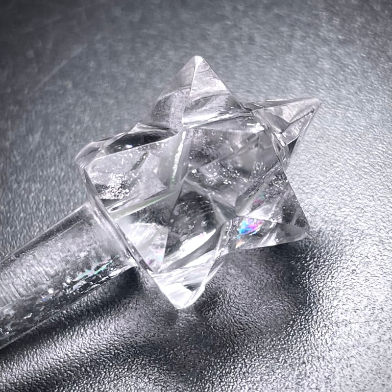 水晶【アステロイド】ミニトーチ◇天然石◇パワーストーン