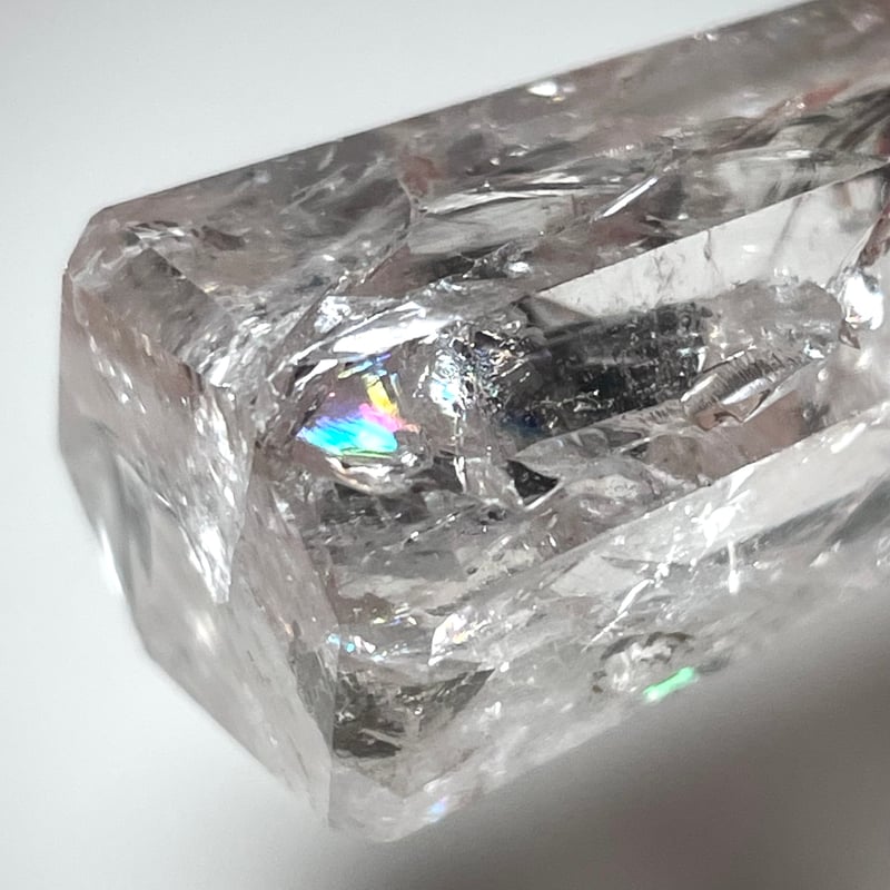 クラック水晶　タワー　天然石 水晶】クラック水晶◇ポイント◇タワー◇クリアクオーツ◇天然石