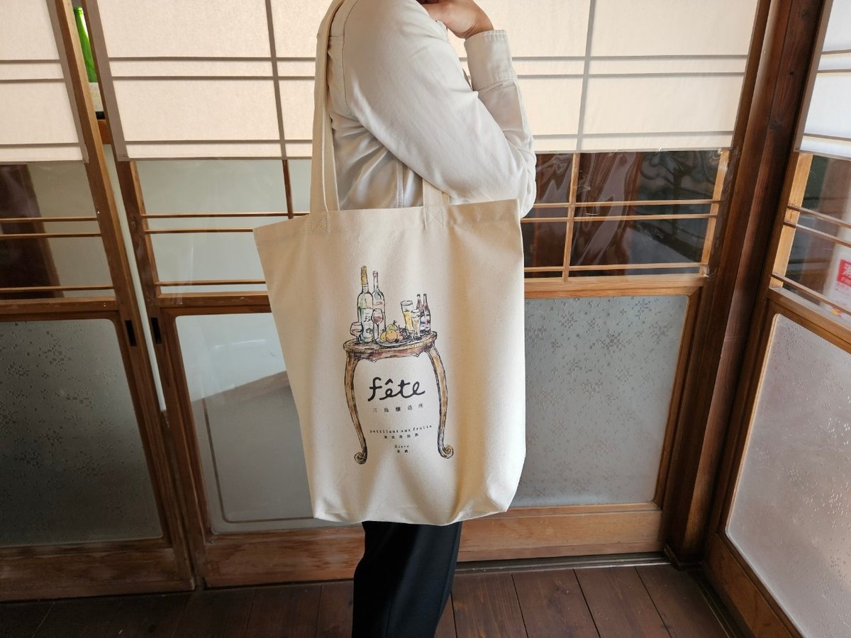 fete トートバッグ | fete 三島醸造所 fete トートバッグ | fete 三島醸造所