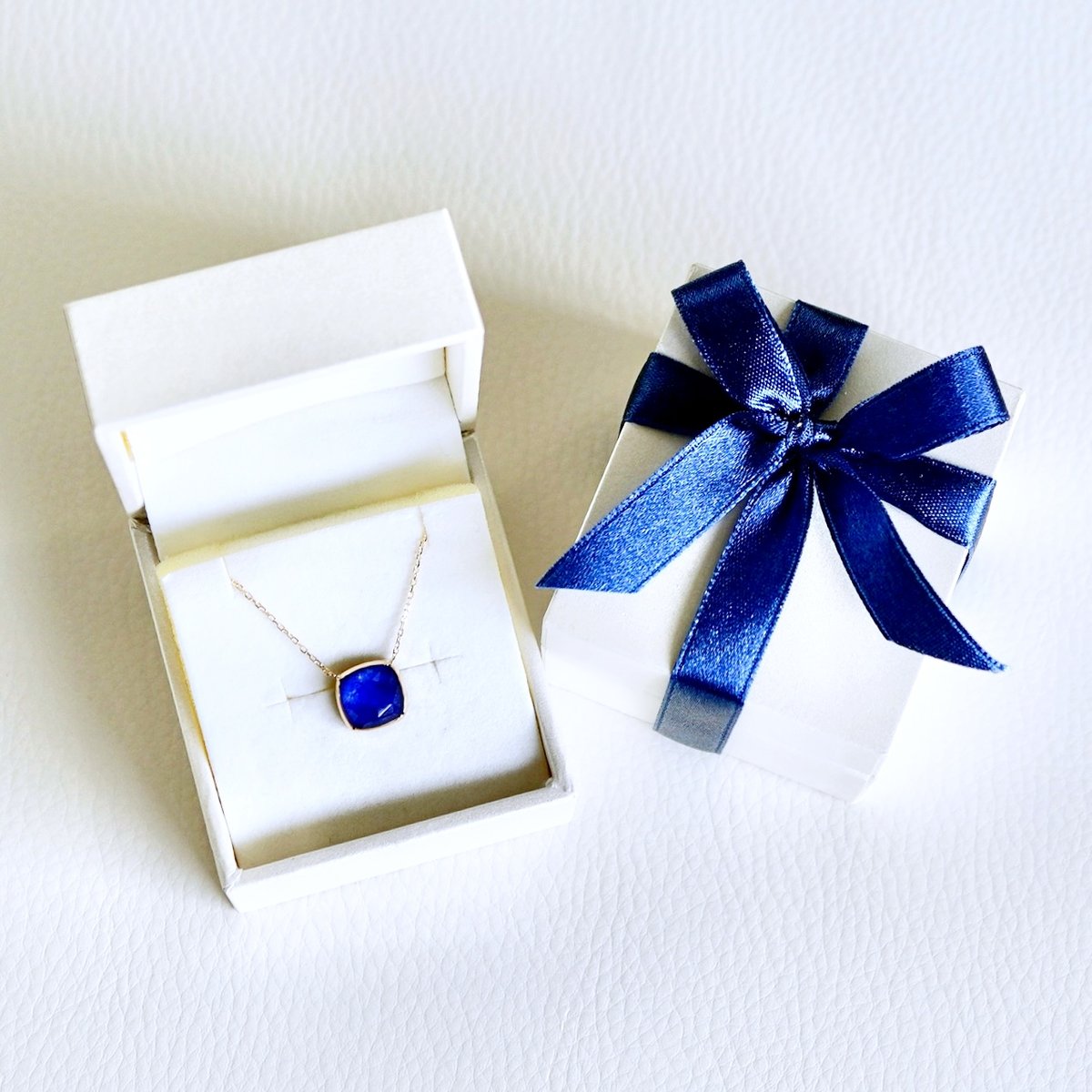 K18 イエローゴールド ラピスクォーツ ペンダント ネックレス 保証書付