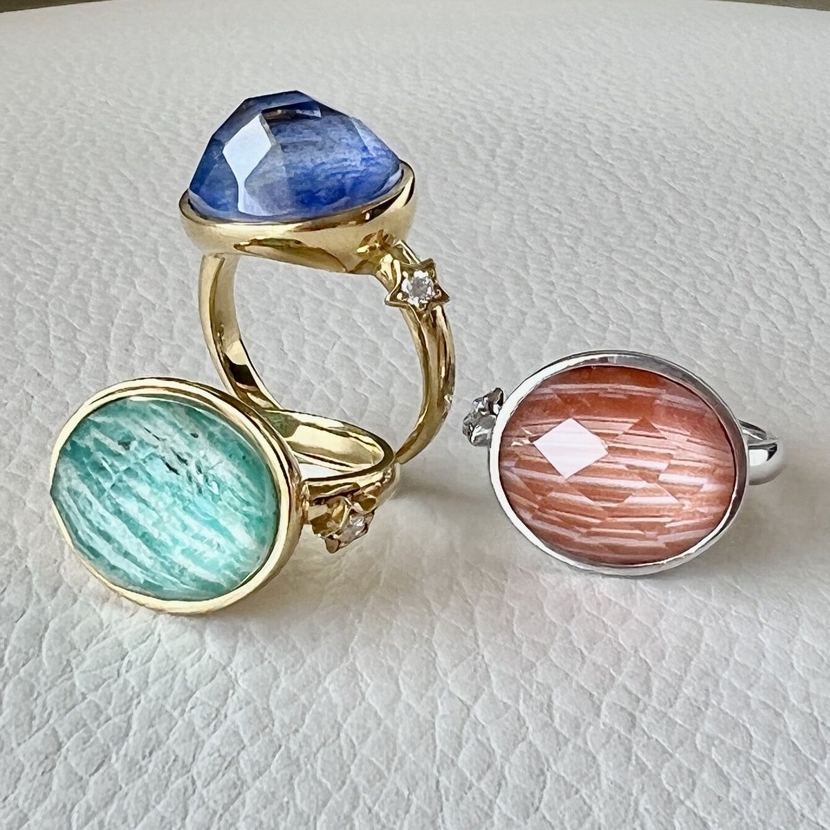 HAPPY】SILVER925 サードオニキスRing(ゴールドカラー) | Koselig HAPPY】SILVER925 サードオニキスRing(ゴールドカラー) | Koselig