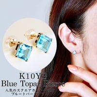 K10YG(イエローゴールド) パール フラワー ピアス 保証書付 SE