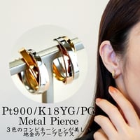 K10YG(イエローゴールド) アクアマリン・ブルートパーズ フラワー